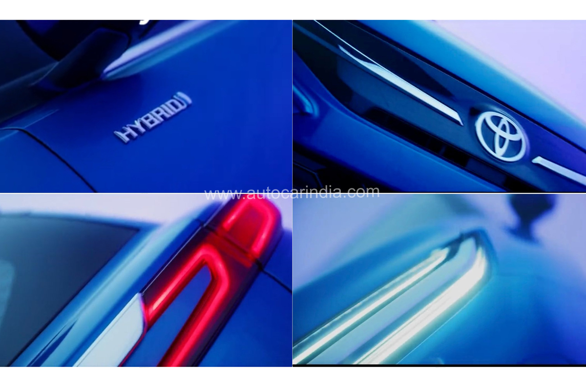 Toyota Urban Cruiser Hyryder teaser 